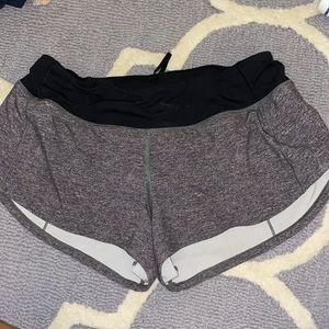 lulu lemon speed up low rise shorts